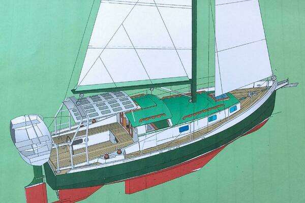 Picture Of: 2019 Custom Pilot House Motorsailor 