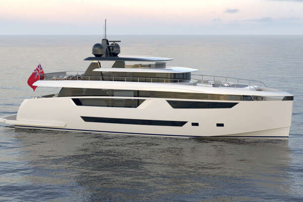 Picture Of: 2026 Johnson FLYBRIDGE w/ON-DECK MASTER Johnson 92 Flybridge