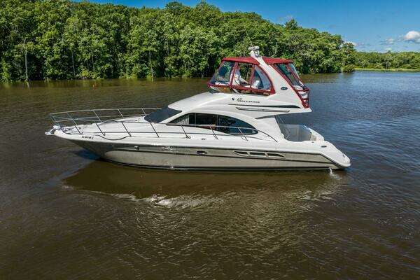 Picture Of: 2005 Sea Ray 420 Sedan Bridge Lil Peace