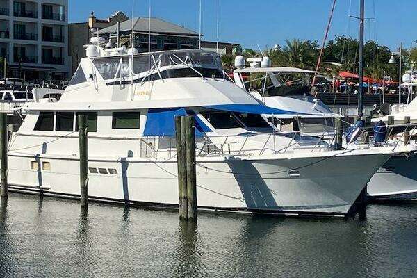 Picture Of: 1996 Hatteras Sport Deck Carry On