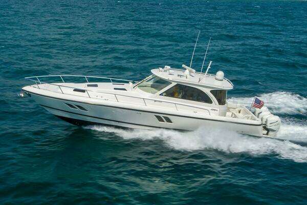 Picture Of: 2012 Intrepid 475 Sport yacht wheel house Keep'n it reel