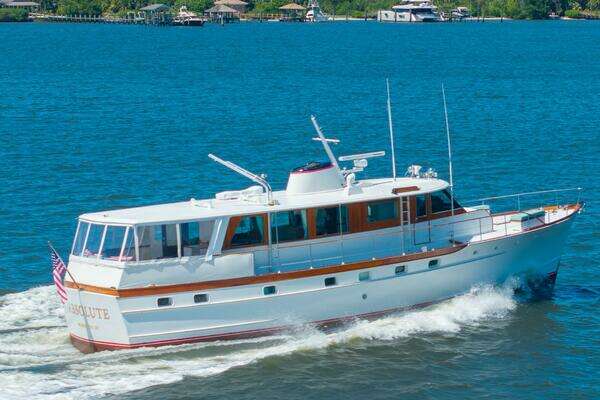 Picture Of: 1970 Trumpy Houseboat ABSOLUTE