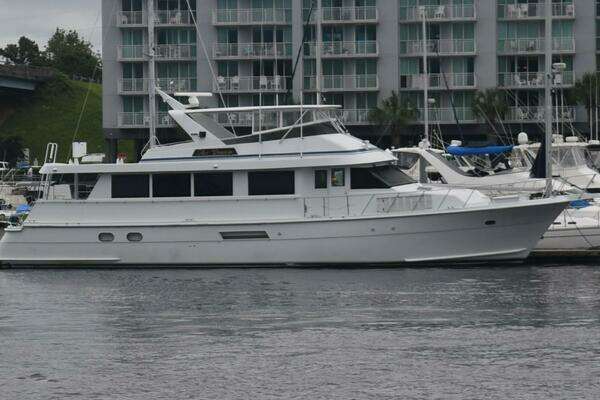 Picture Of: 1998 Hatteras 74 Sportdeck The Dream