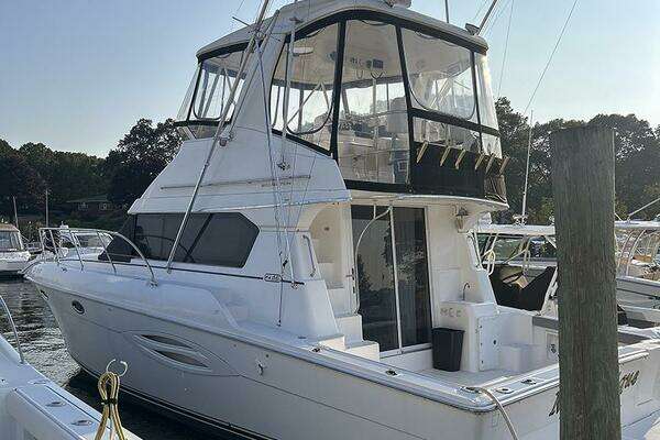 Picture Of: 2002 Silverton 42 Convertible 