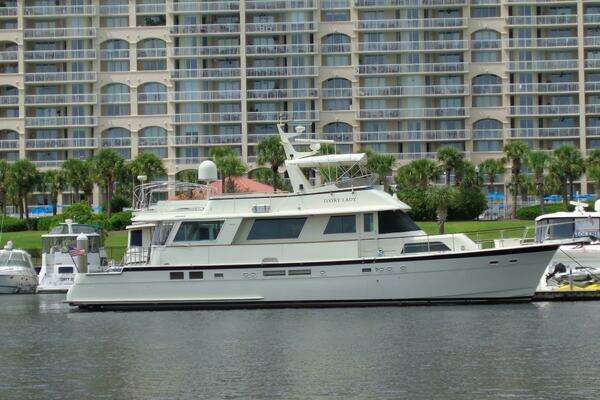 Picture Of: 1987 Hatteras 70 Cockpit Motor Yacht Ivory Lady