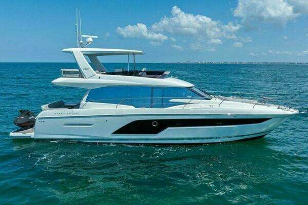 Picture Of: 2022 Prestige 590 Flybridge How Sweet It Is