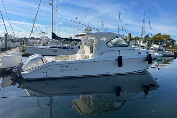 Picture Of: 2020 Pursuit 355 OS Wave Paver