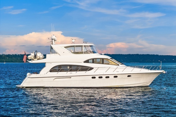 Picture Of: 2001 Hatteras Cockpit Motoryacht BELLISSIMO