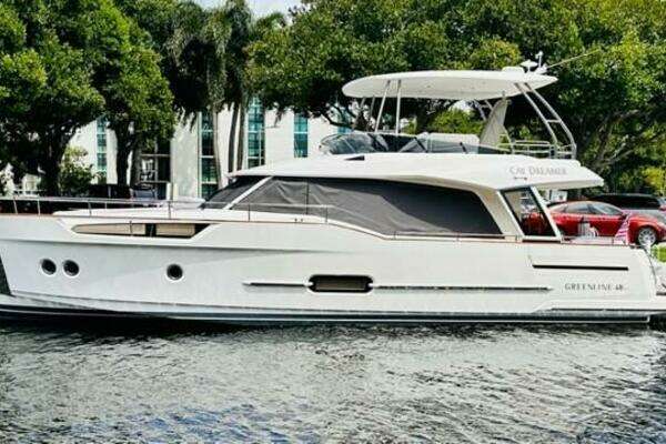 Picture Of: 2022 Greenline 48 Diesel Flybridge with Hardtop Cay Dreamer