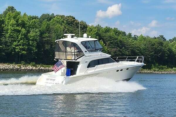 Picture Of: 2003 Sea Ray 480 Sedan Bridge Why Knot