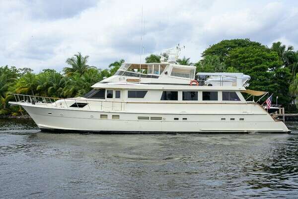 Picture Of: 1991 Hatteras 78 Cockpit Motor Yacht FOREVER YOUNG