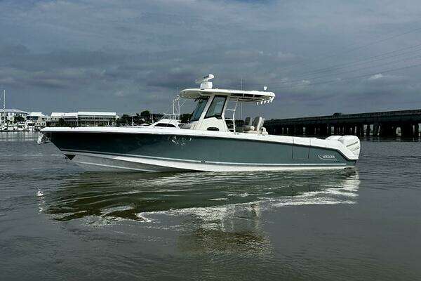 Picture Of: 2019 Boston Whaler 330 Outrage BOTTOMS UP