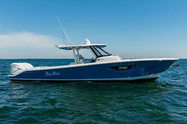 Picture Of: 2022 Pursuit S 378 Sport Blue Skies