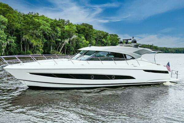 Picture Of: 2021 Riviera 5400 Sport Yacht Platinum Edition Frivolous