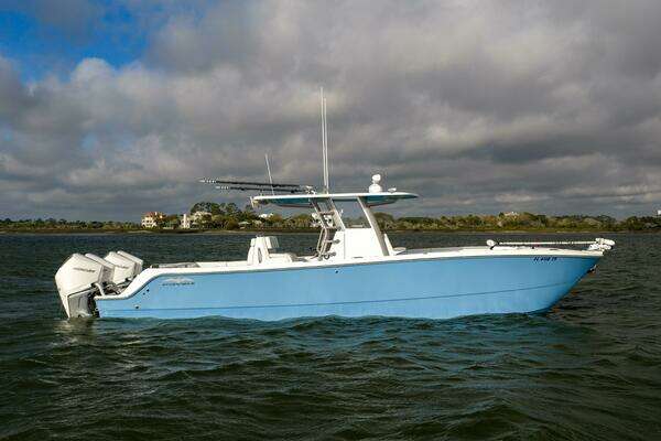 Picture Of: 2024 Invincible 35’ Catamaran Nordic Blue