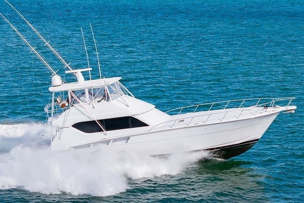 Picture Of: 2001 Hatteras 60 Convertible Wave Bender
