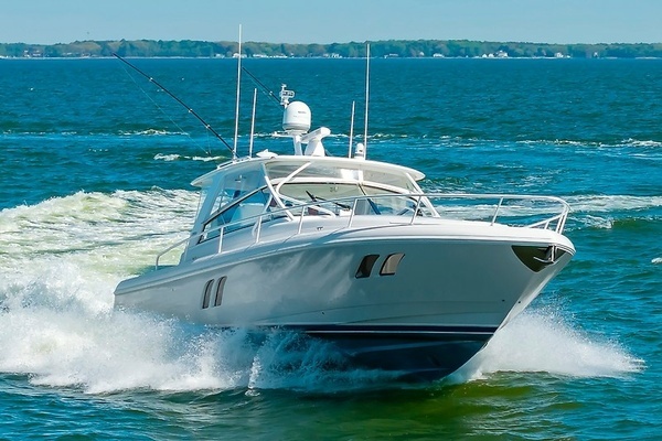 Picture Of: 2010 Intrepid 475 Sport Yacht For The Buoys