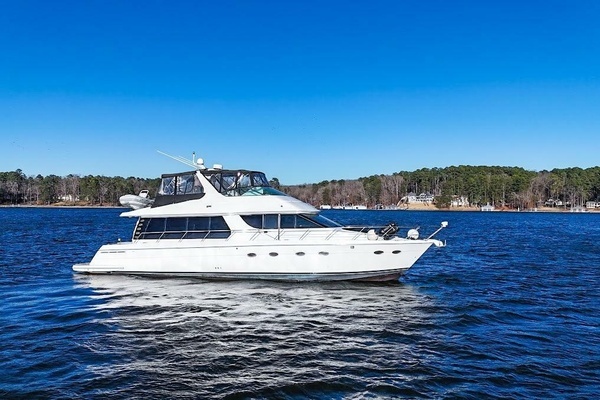 Picture Of: 2001 Carver 570 Voyager Pilothouse Over And Out