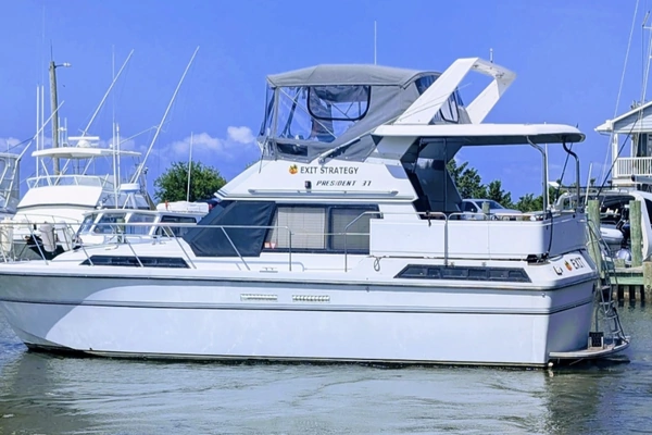 Picture Of: 1988 President 37 Aft Cabin Exit Strategy