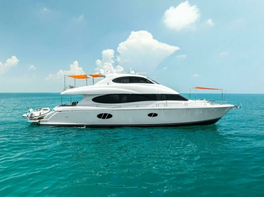 Picture Of: 2006 Lazzara Yachts 84 Skylounge Voyager