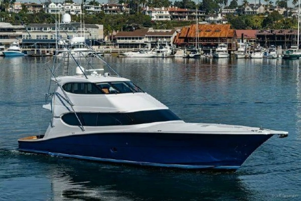 Picture Of: 2008 Hatteras 77 Enclosed Bridge Desperado