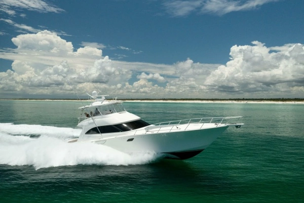 Picture Of: 2015 Viking 70 Convertible Smooth Ride