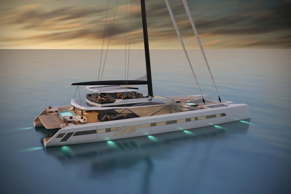 Picture Of: 2028 Custom Flybridge PROJECT POLARIS