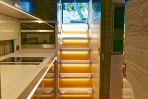 Tecnomar 55 - Stairs to Galley