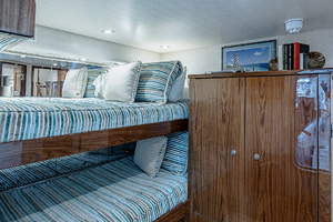 Viking 72 - Three's Enough - Crew Stateroom