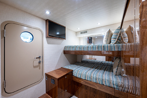 Viking 72 - Three's Enough - Crew Stateroom