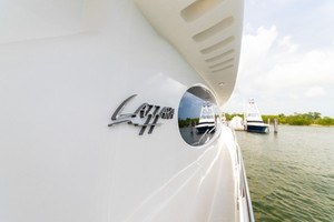 Lazzara 84 - La Balsita - Starboard View