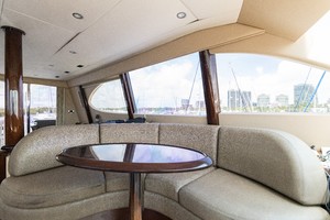 Lazzara 84 - La Balsita - Flybridge Dinette