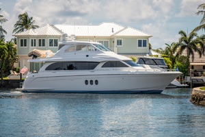 Hatteras 72 - Taz - Exterior Profile