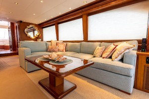 Hatteras 72 - Taz - Salon