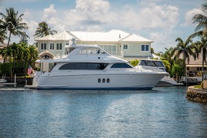 Hatteras 72 - Taz - Exterior Profile