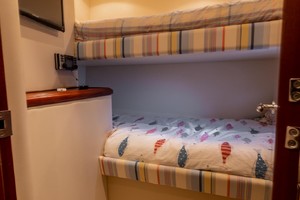 Hatteras 72 - Taz - Crew Cabin