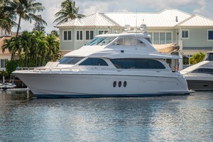 Hatteras 72 - Taz - Exterior Profile