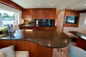 Hatteras 54 - Get Serious - Galley