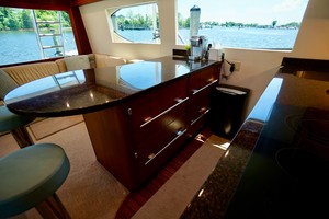 Hatteras 54 - Get Serious - Galley