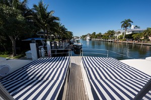 Princess Viking Sport Crusier 65 - Small Change - Aft Deck