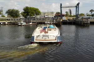 Chris-Craft - Drop Coin Here Too - Transom View