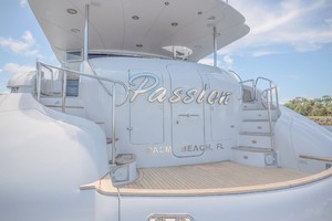 Lazzara 106 - Passion - Transom Deck