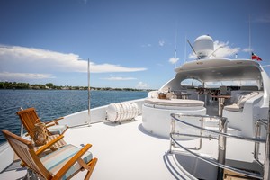 Lazzara 106 - Passion - Back Deck