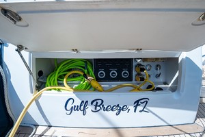 Chris-Craft 43 - Miss Mattie - Transom