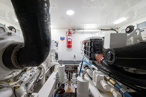 Viking 44 - Darlin Marlin - Engine Room