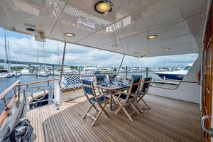 Jongert 78 - Fat Sheila - Aft Deck Lounge