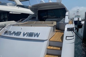 Pershing 64 - SoundView - Aft Profile