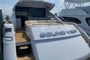 Pershing 64 - SoundView - Aft Profile