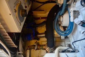 Bertram 51 Reel Friends-engine room