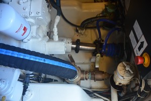Bertram 51 Reel Friends-engine room